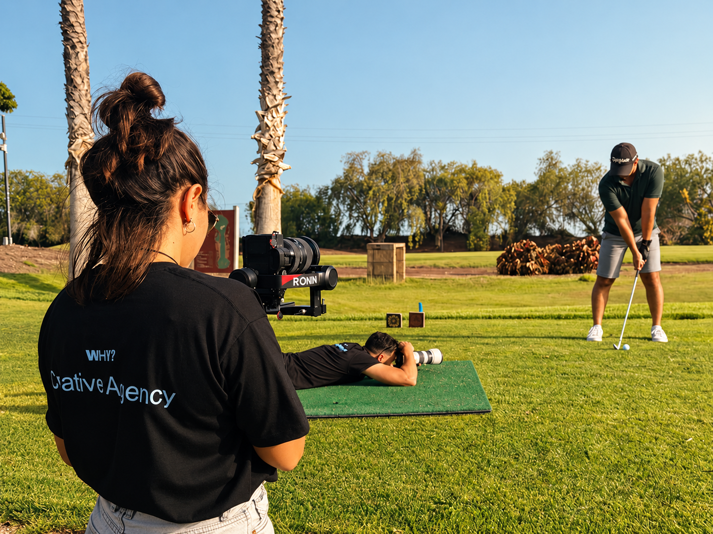 Producción de Why Creative Agency para Golf Los Palos